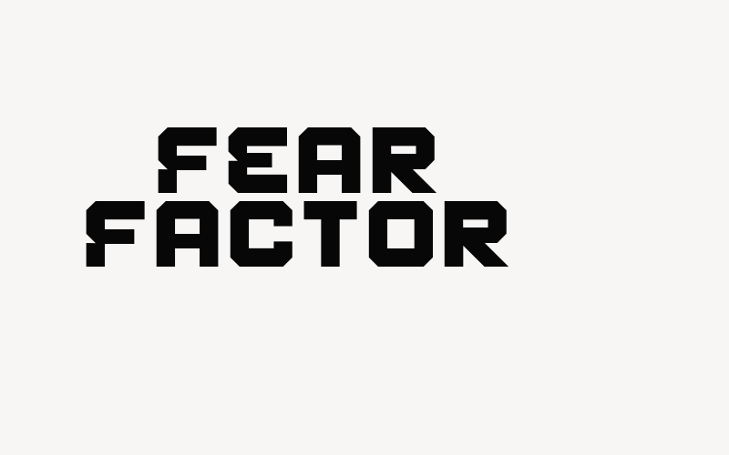 Fear Factor Font