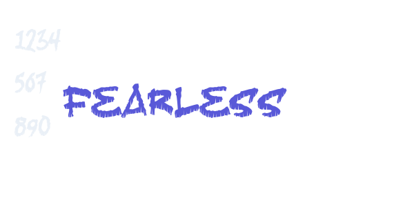 Fearless font free