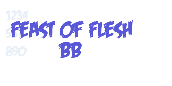 Feast of Flesh BB font free