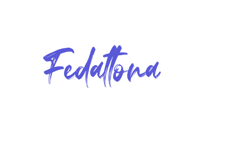 Fedattona Font