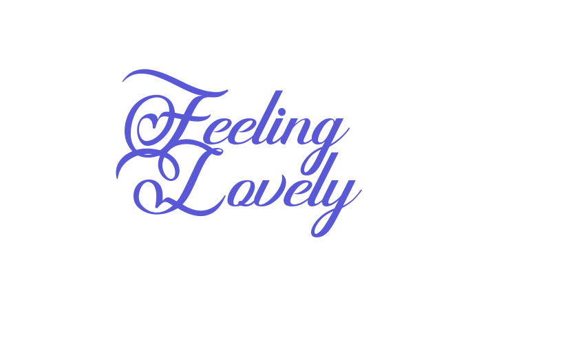 Feeling Lovely Font Download