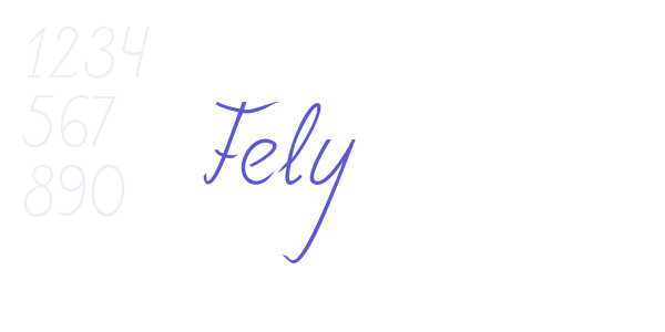 Fely font free