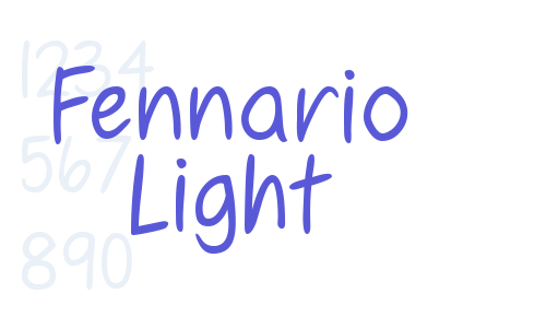 Fennario Light Font Download