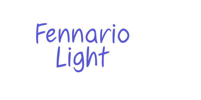 Fennario Light Font Download