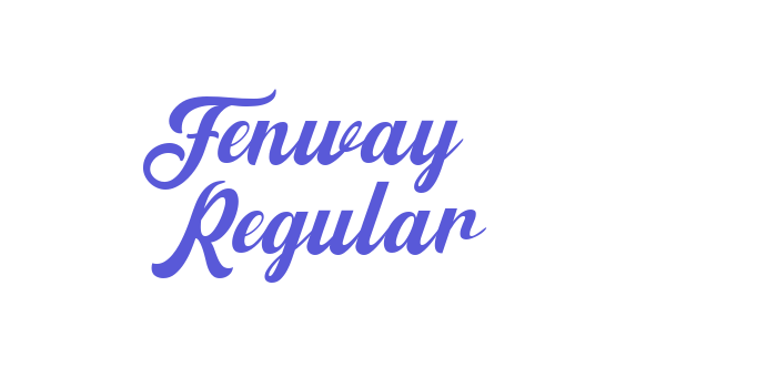 Fenway Regular Font Download