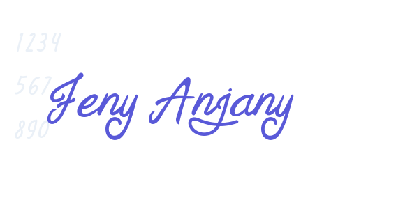 Feny Anjany font