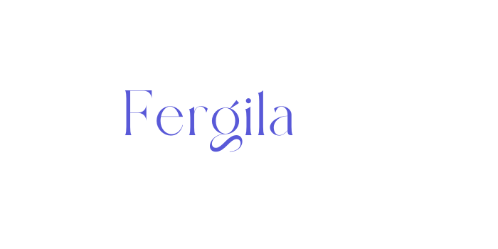 Fergila Font Download