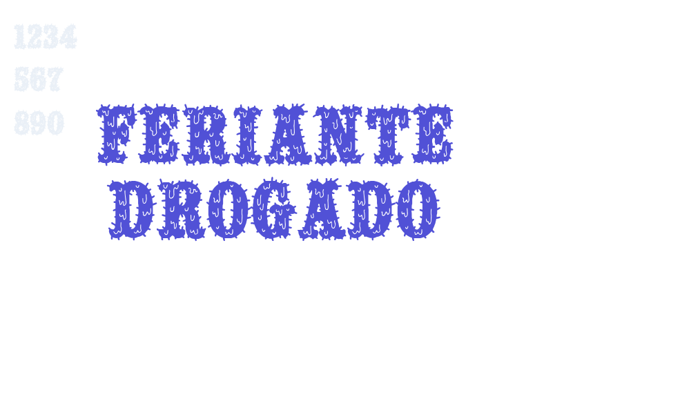 Feriante Drogado-font-download