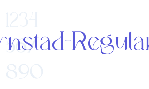 Fernstad-Regular Font Download