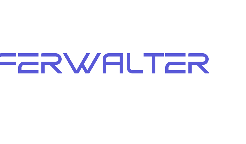 Ferwalter Font Download