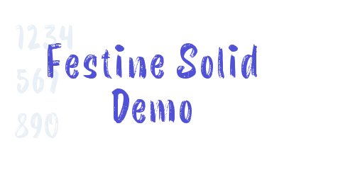 Festine Solid Demo-font-download