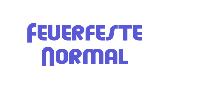 Feuerfeste Normal Font Download