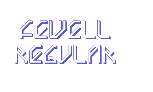 Fewell Regular Font