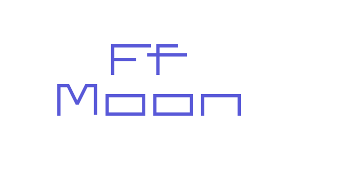 Ff Moon Font Download