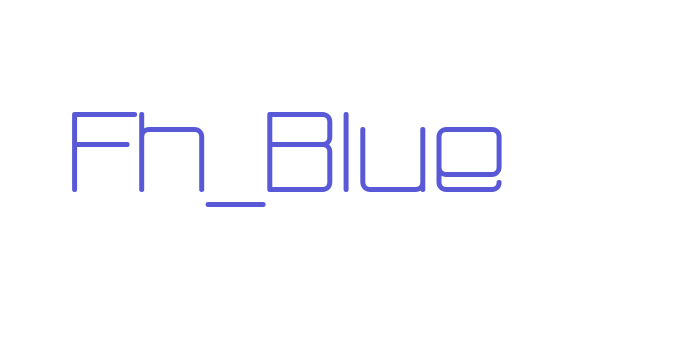 Fh_Blue Font