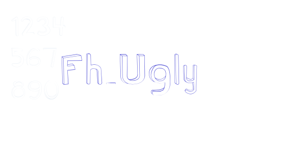 Fh_Ugly font