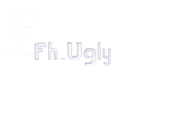 Fh_Ugly Font Download