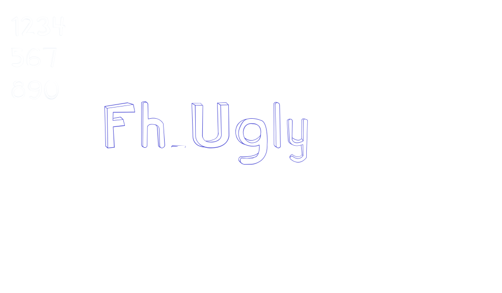 Fh_Ugly-font-download