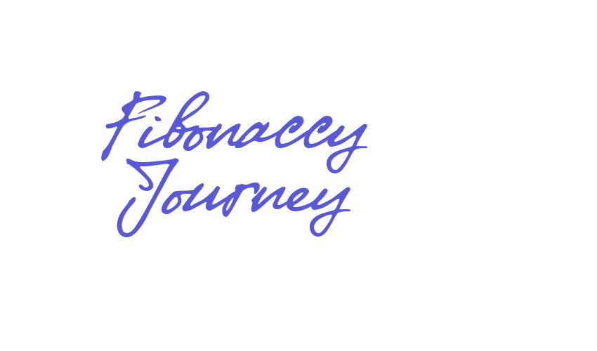 Fibonaccy Journey Font