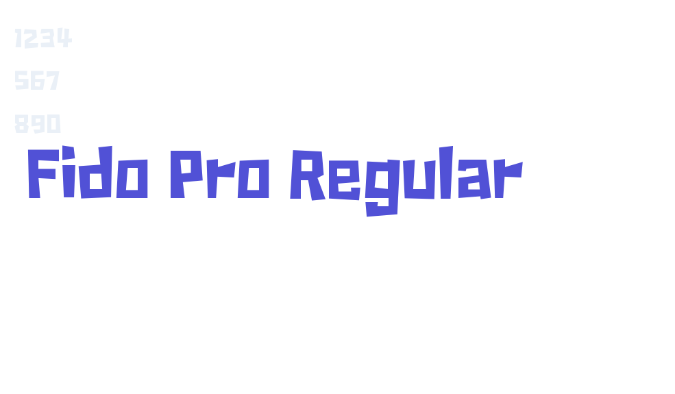 Fido Pro Regular-font-download