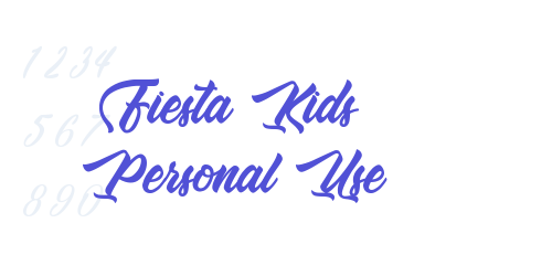 Fiesta Kids – Personal Use-font-download