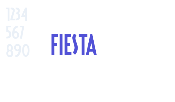 Fiesta font download