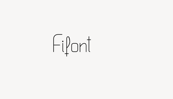 Fifont font download