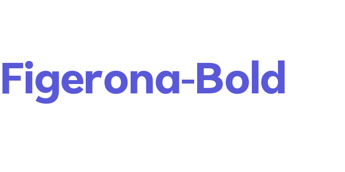 Figerona-Bold Font Download