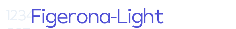 Figerona-Light-font