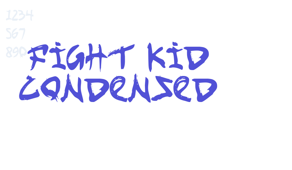 Fight Kid Condensed-font-download