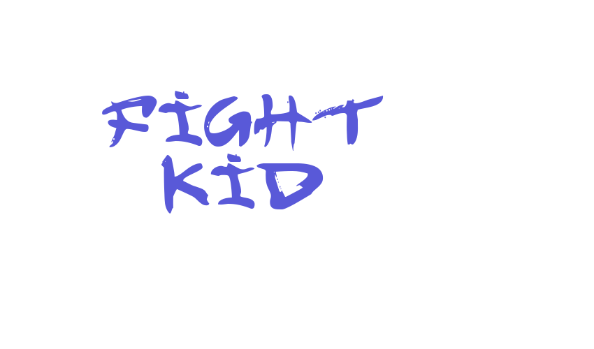 Fight Kid Font