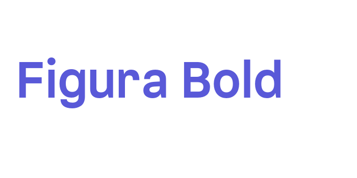 Figura Bold Font