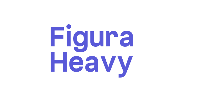 Figura Heavy Font Download