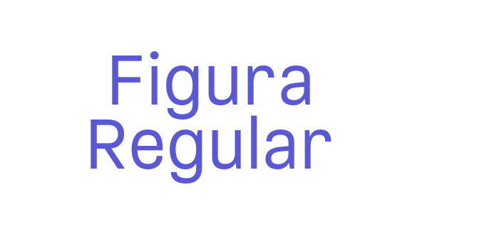 Figura Regular Font