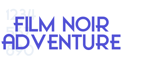 Film Noir Adventure-font-download