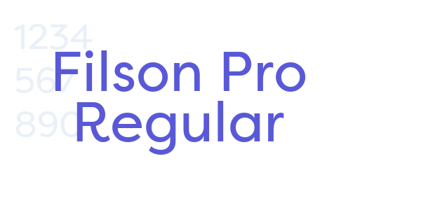 Filson Pro Regular font free