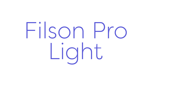 Filson Pro Light Font Download