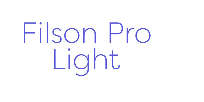 Filson Pro Light Font