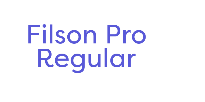 Filson Pro Regular Font Download