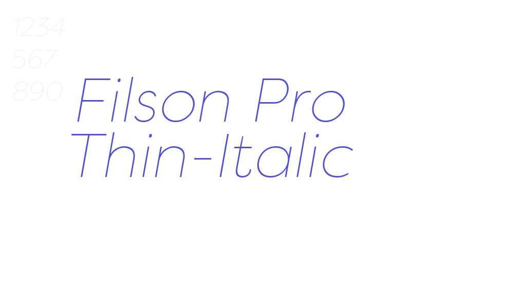 Filson Pro Thin-Italic-font-download