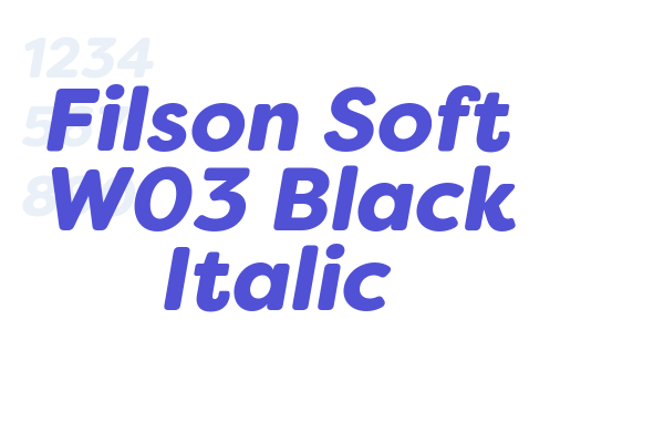 Filson Soft W03 Black Italic