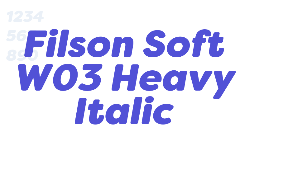 Filson Soft W03 Heavy Italic-font-download