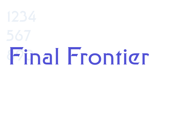 Final Frontier Font Download