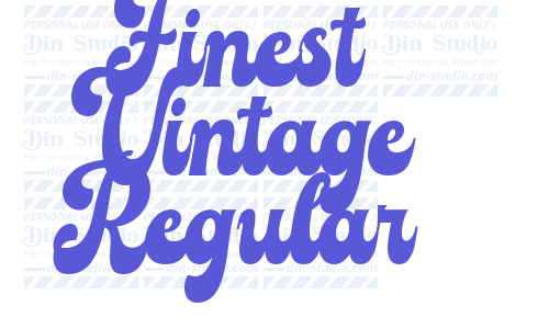 Finest Vintage Regular Font Download