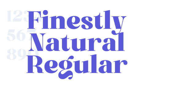 Finestly Natural Regular font free