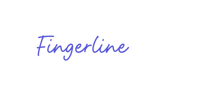 Fingerline Font Download