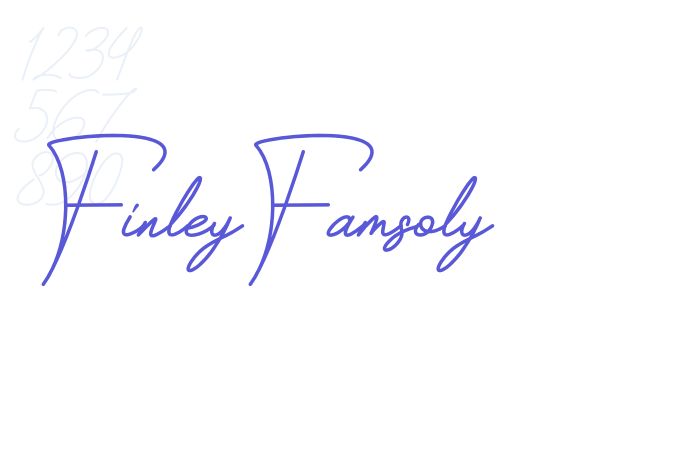 Finley Famsoly font free