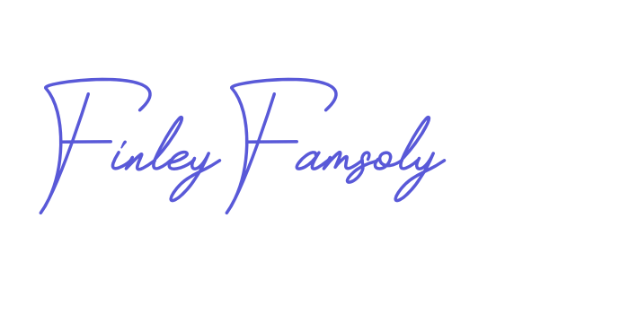 Finley Famsoly Font Download