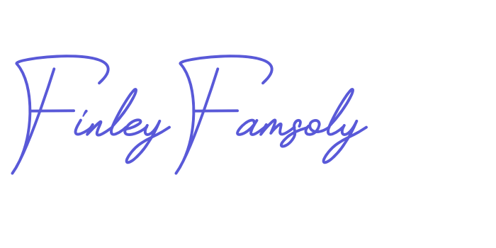 Finley Famsoly Font