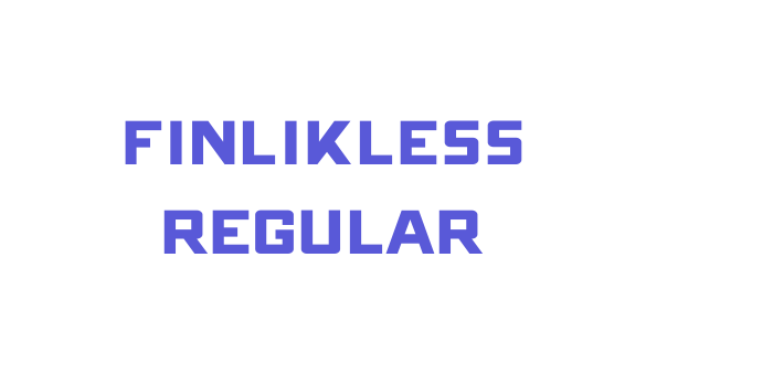 Finlikless Regular Font Download